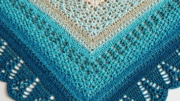 Solar Shawl Crochet Pattern