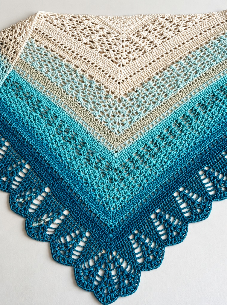 Solar Shawl Crochet Pattern