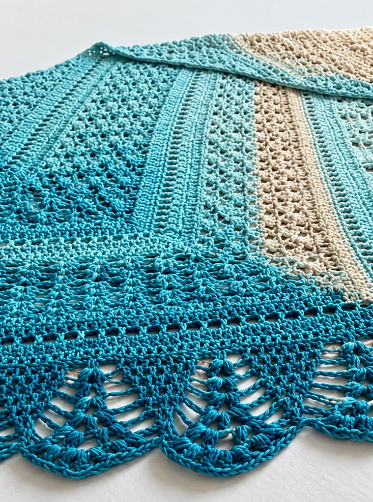 Solar Shawl Crochet Pattern
