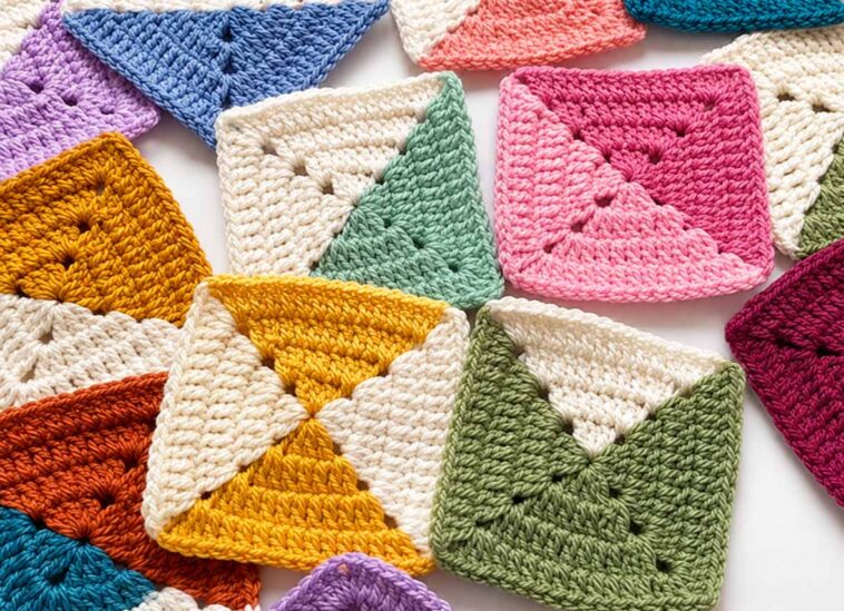 Solid Granny Square
