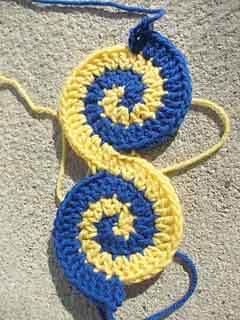 Spirals Throw Crochet