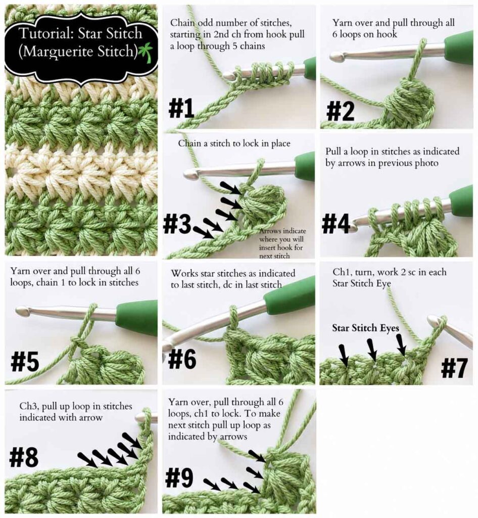 Star Stitch Crochet Pattern