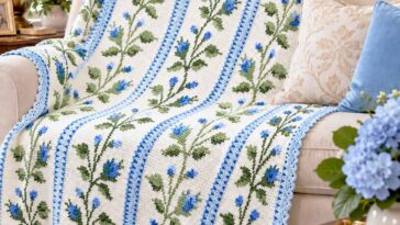 Summer Rose Afghan Pattern