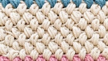 The Bean Stitch Crochet Pattern