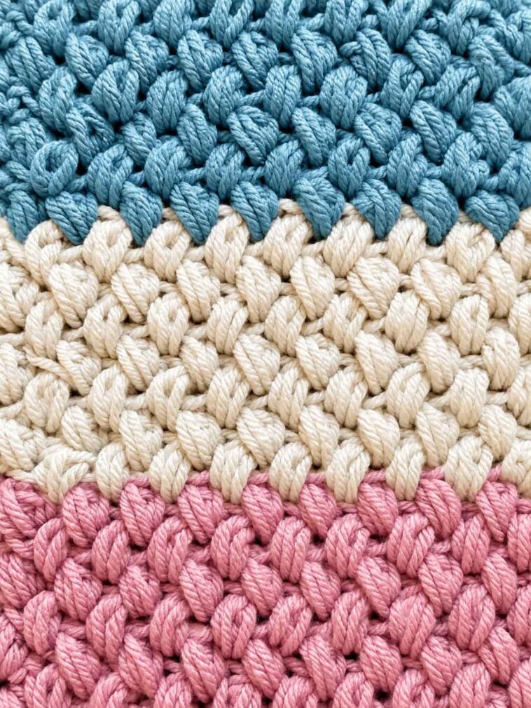 The Bean Stitch Crochet Pattern
