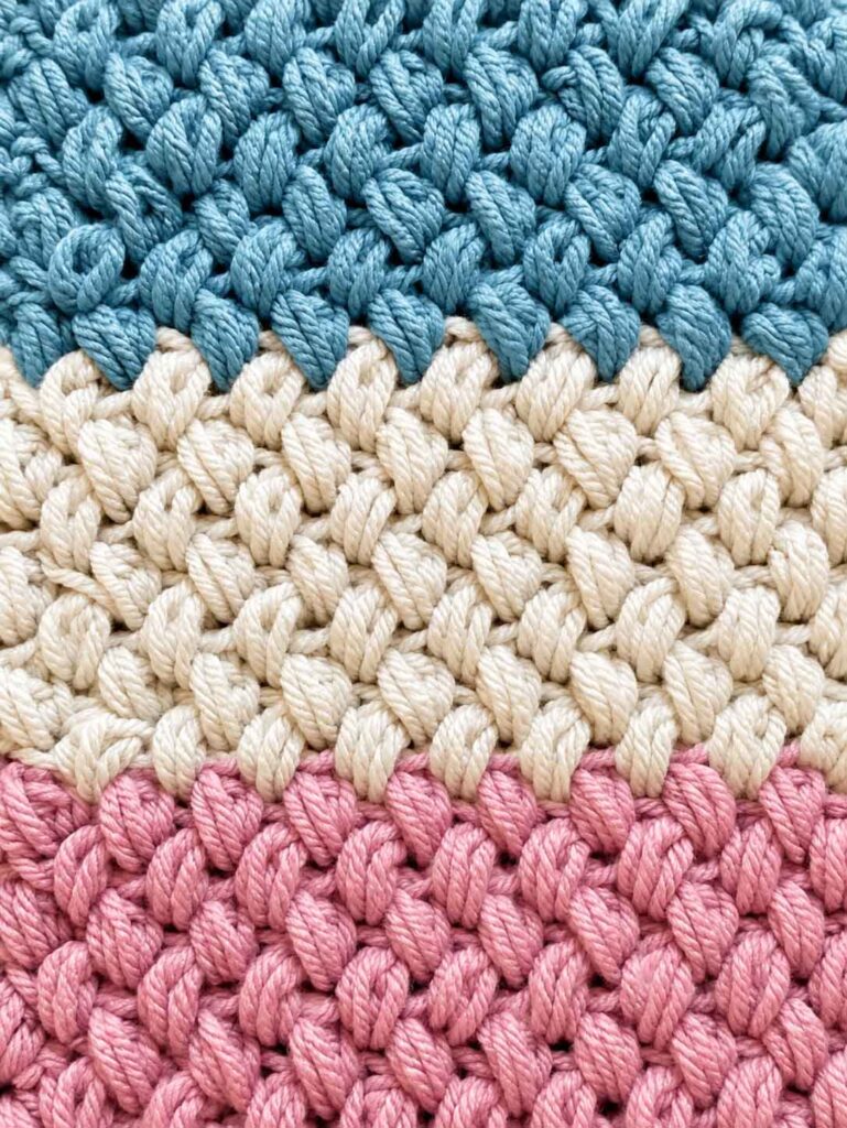 The Bean Stitch Crochet Pattern
