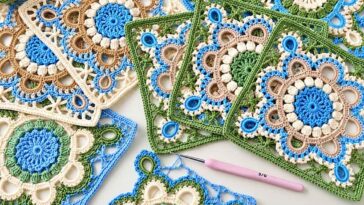 Turkish Crochet Square Pattern