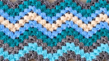 Vintage Rippling Blocks Pattern