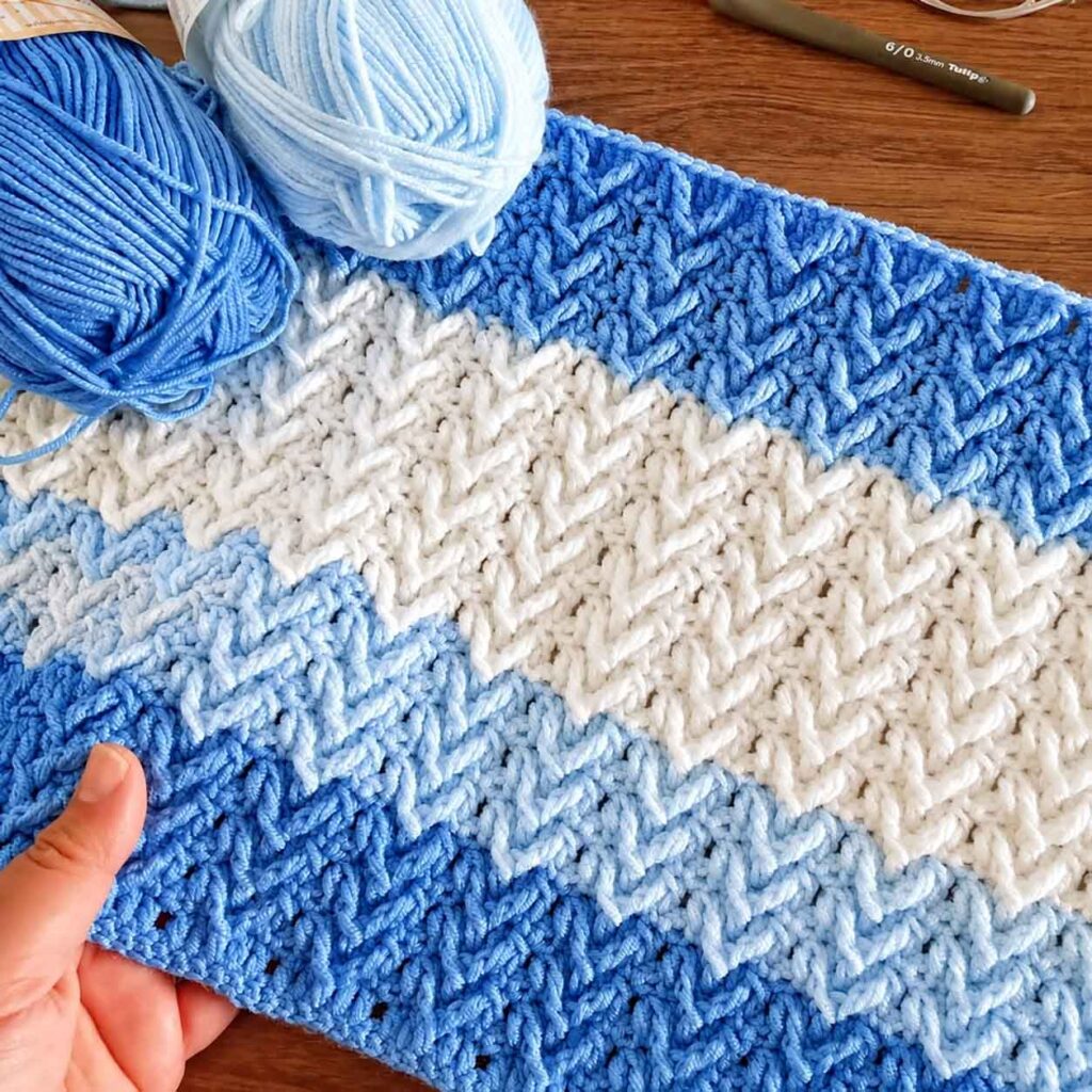 Wheat Stitch Crochet Pattern