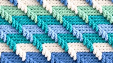 Apache Tears Crochet Stitch