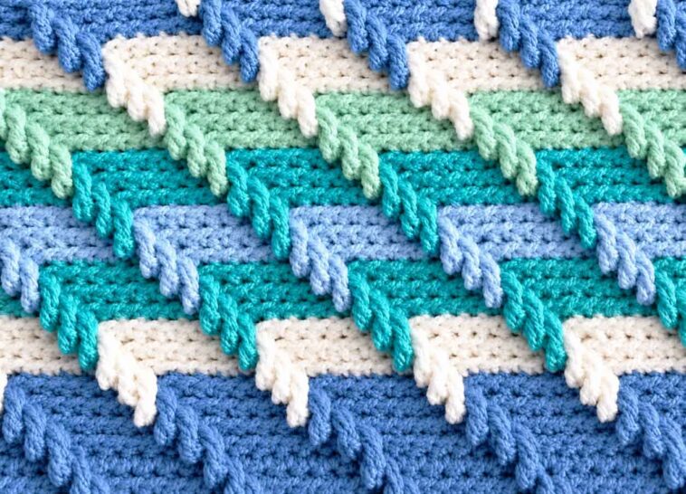 Apache Tears Crochet Stitch