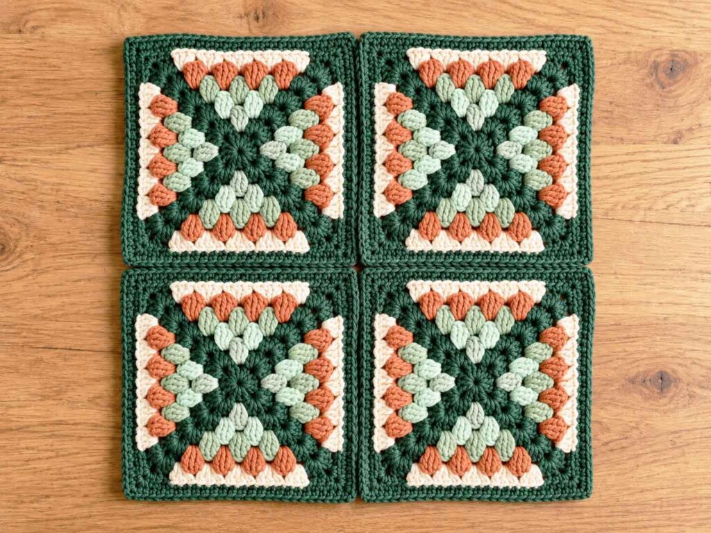 Beautiful and Easy Crochet Square