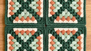 Beautiful and Easy Crochet Square