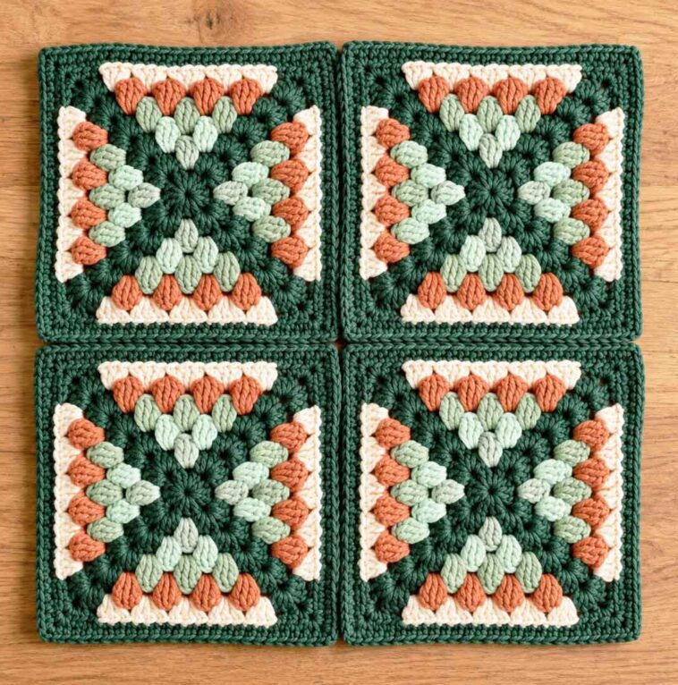 Beautiful and Easy Crochet Square