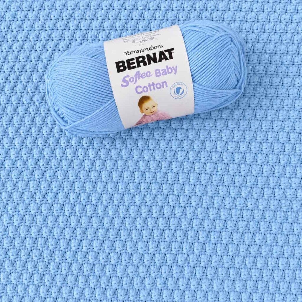 Crochet Berry Stitch Blanket Free Pattern