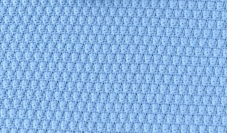 Crochet Berry Stitch Blanket Free Pattern