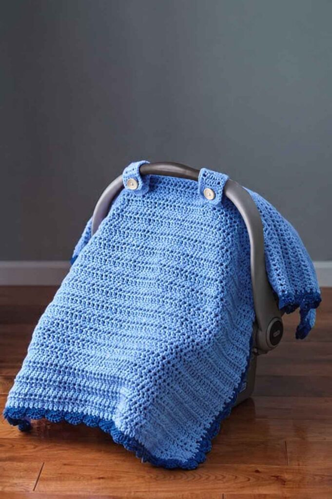 Crochet Car Seat Tent Pattern