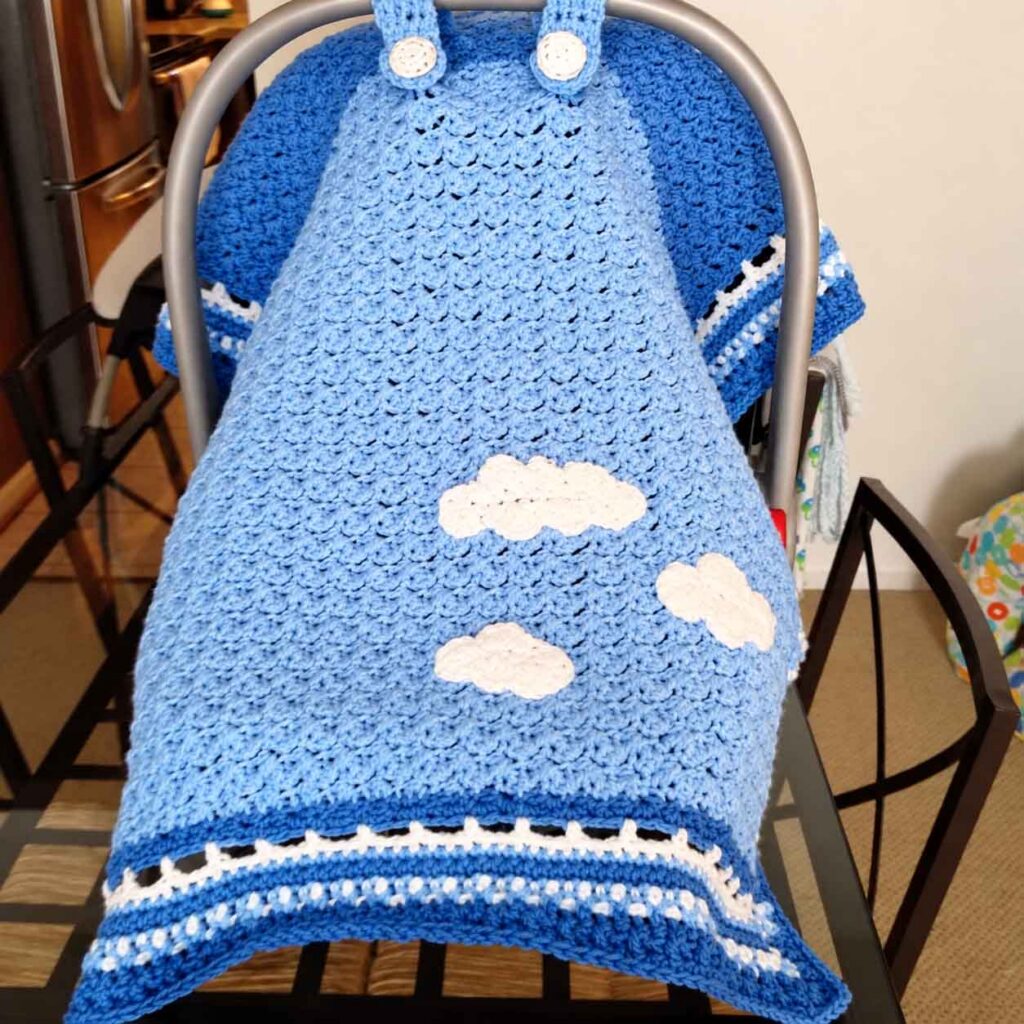 Crochet Car Seat Tent Pattern