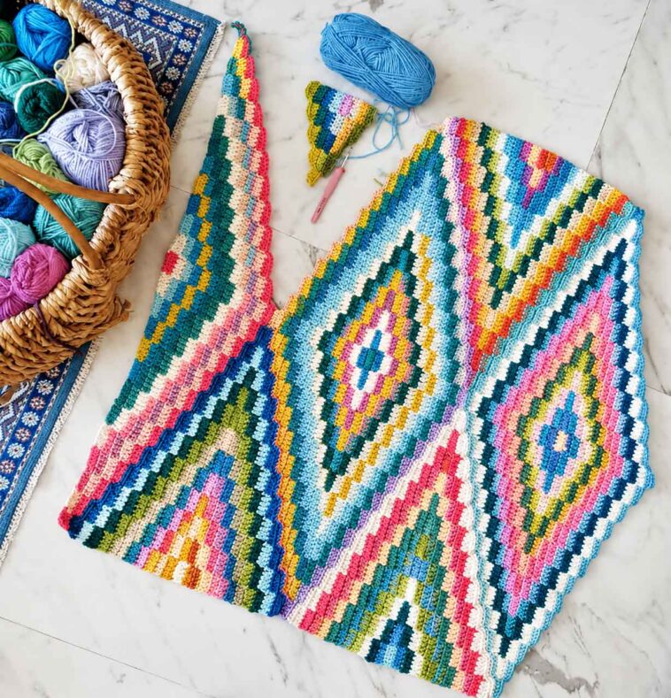 Crochet Diamond Pattern