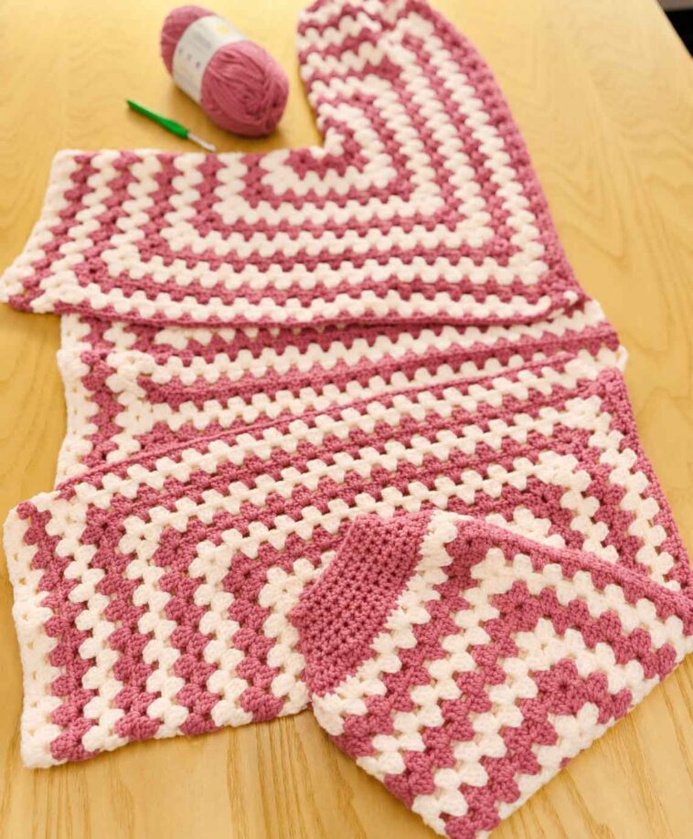 Crochet Hexagon Cardigan Pattern