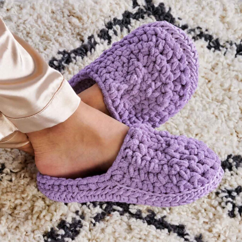 Crochet Slippers Pattern