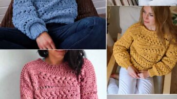Sensum Sweater Crochet Pattern