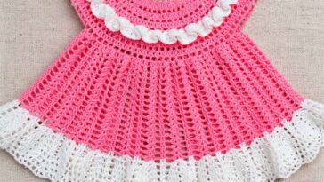 Sweet Pineapple Baby Dress Crochet Pattern