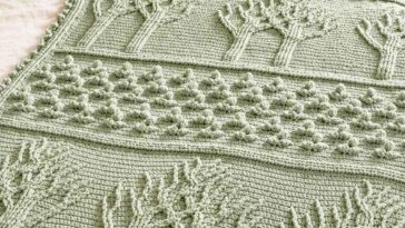 Tree of Life Afghan Crochet Pattern