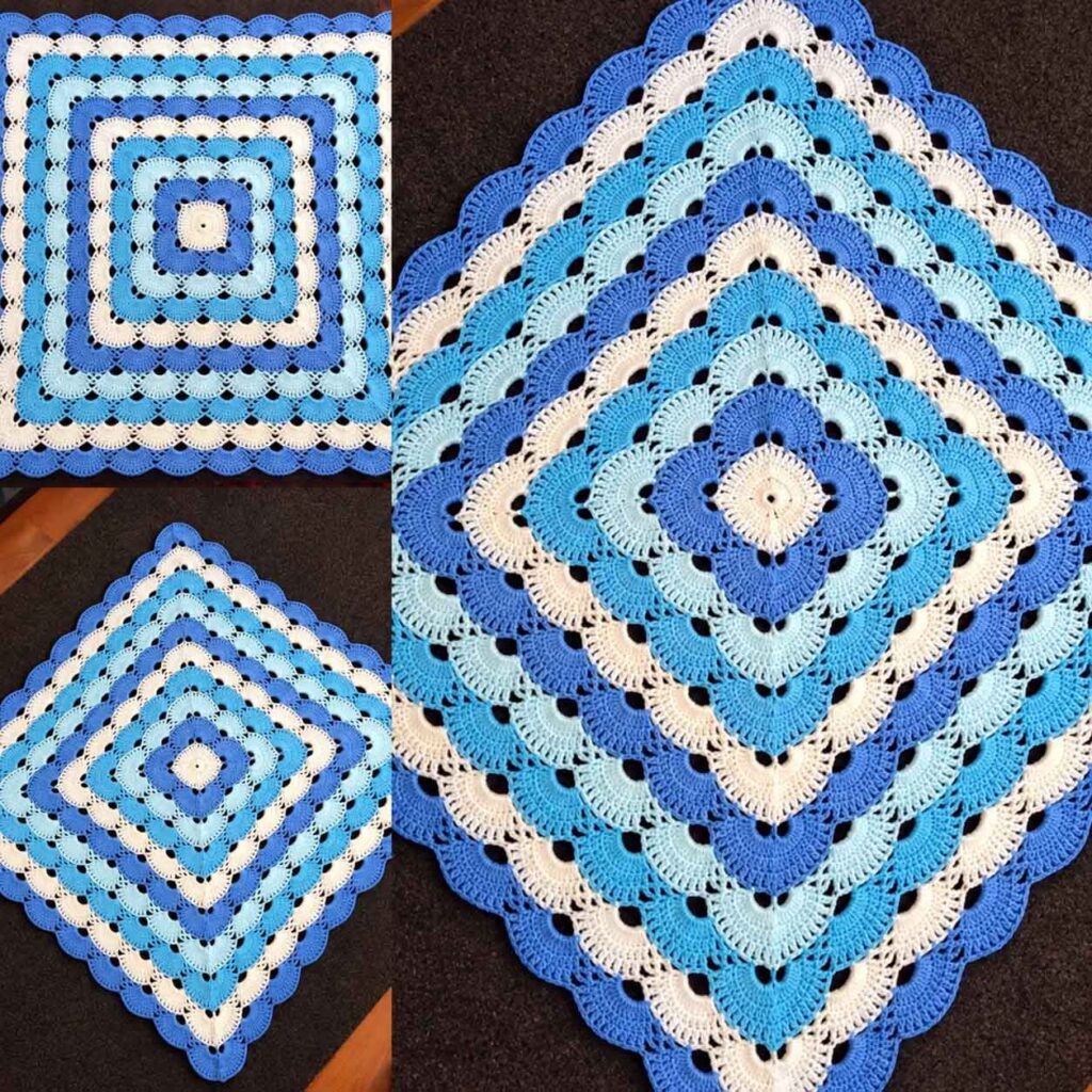 Virus Blanket Crochet Pattern