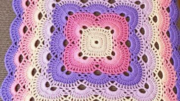 Virus Blanket Crochet Pattern