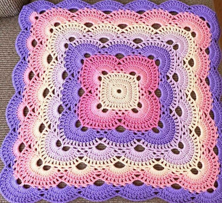 Virus Blanket Crochet Pattern